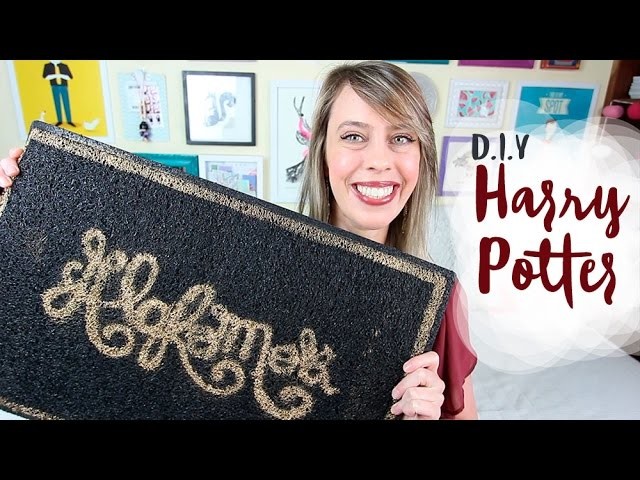 D.I.Y.: como fazer tapete do Harry Potter