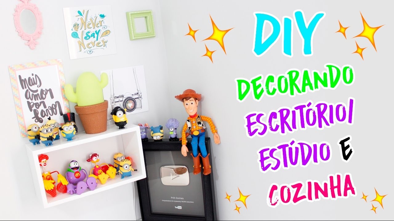DIY - COMO DECORAR SEU QUARTO E COZINHA - AdsiveShop - #PrihTodoDia15