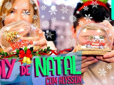 DIY DE NATAL COM ALYSSON, BATE-PAPO E MUITO MAIS . ♡