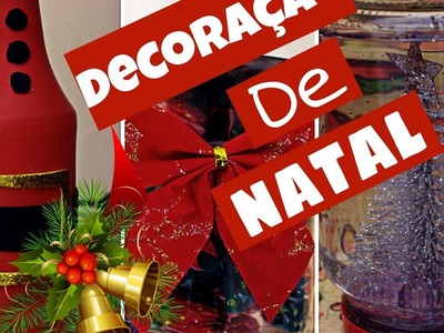 DIY : DECORAÇÃO CRIATIVA DE NATAL FÁCIL