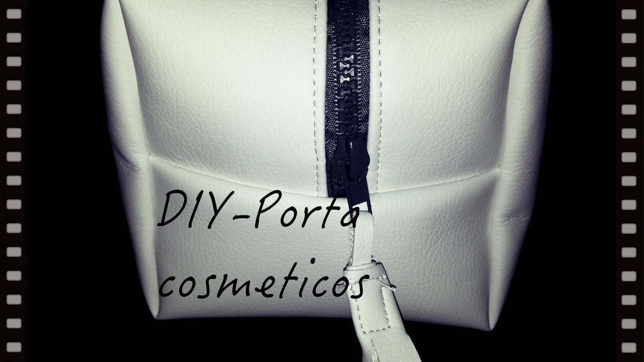DIY-Porta cosméticos. DIY Cosmetic bag
