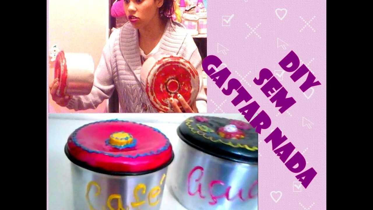 DIY Reciclando e Decorando ♥ COISAS DE MÃE