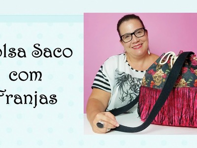 Bolsa Saco com Franjas