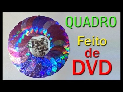 Artes reciclando DVD - CD velhos e usados