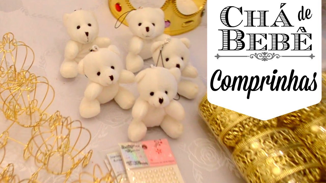 Chá de Bebê - Comprinhas