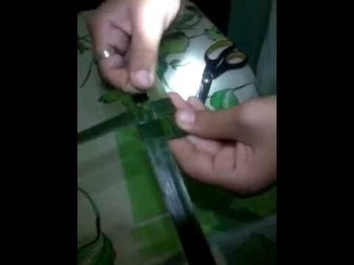 Como fazer um peixe com palha de coqueiro