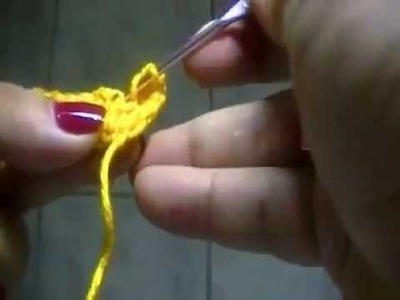 CROCHÊ 4 - Como fazer ponto alto em crochê (INICIANTES)