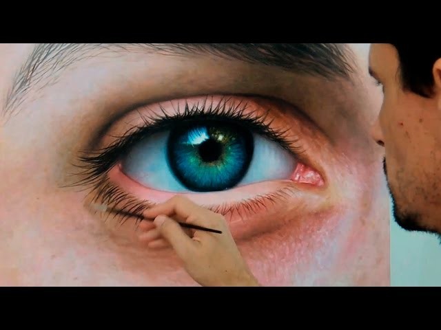 Hyper-realistic "Fabiano Millani" (realistic eye)