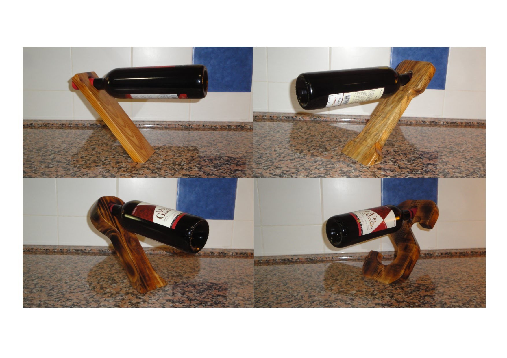 Garrafeira - Suportes para garrafa de vinho