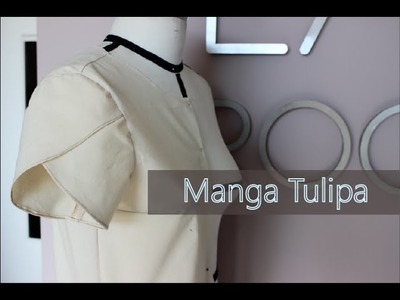Como modelar e costurar manga tulipa