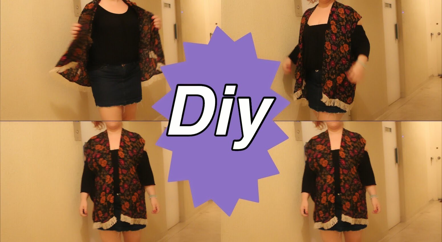 DIY Como Fazer Um Kimono De Um Vestido Longo