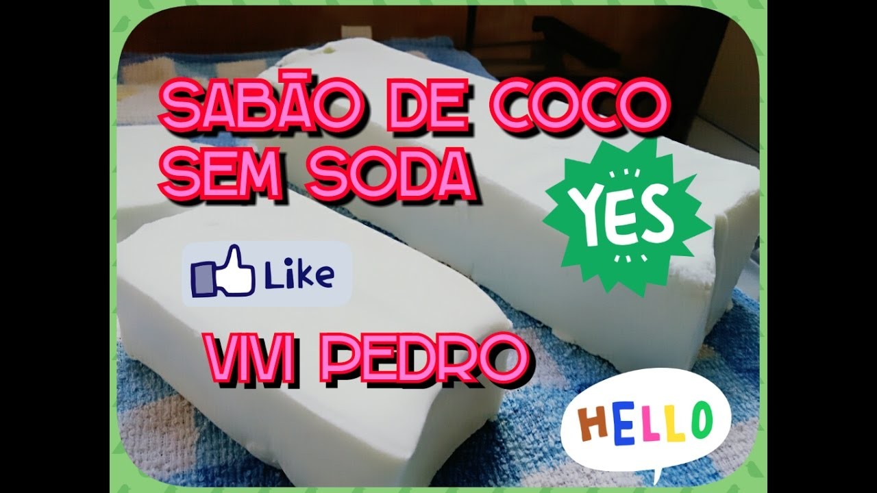 SABÃO DE COCO POTENTE SEM SODA