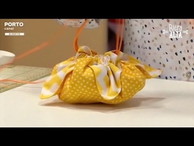 Saquinho para amêndoas - Costura com Riera Alta