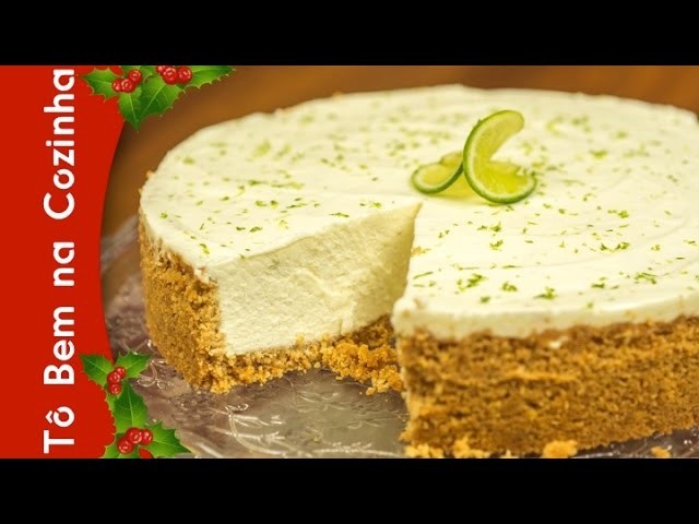 CHEESECAKE DE LIMÃO - Receita de cheesecake de limão (Episódio #94)