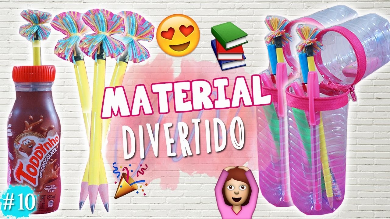 DIY MATERIAL ESCOLAR 2017 #1