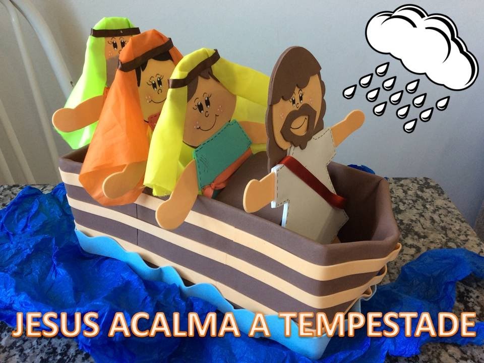 JESUS ACALMA A TEMPESTADE