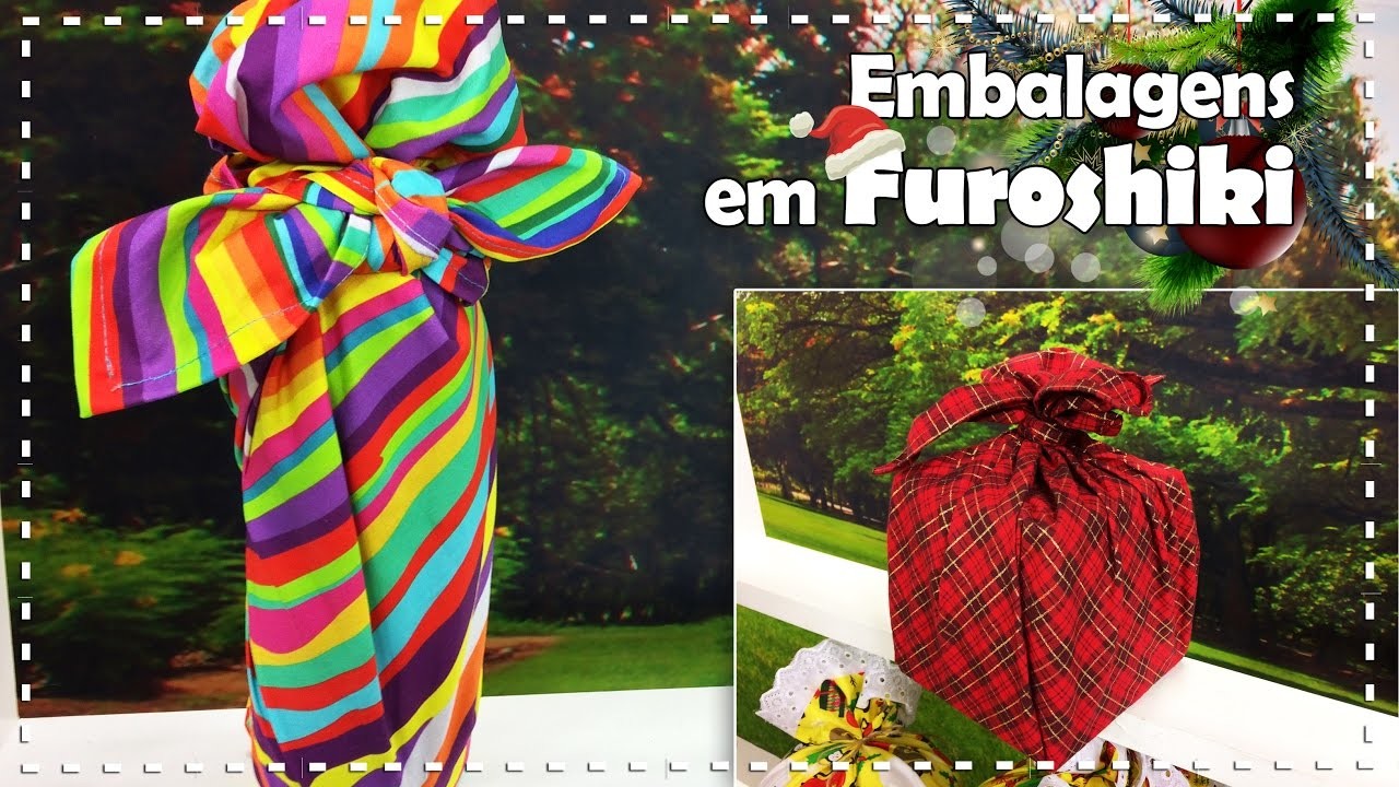 EMBALAGENS EM FUROSHIKI com Afonso Franco - Programa Arte Brasil - 23.12.2016