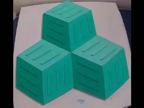 Parte 1.2. Criando e fabricando formas de placas 3D cubos para revestimento de paredes
