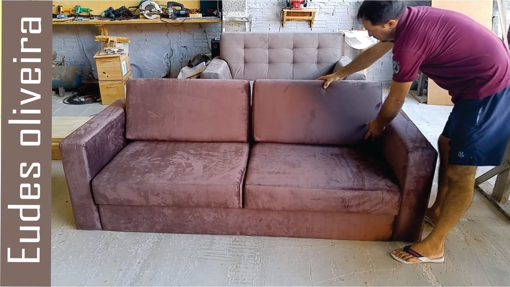 Reforma de sofá. Couch reform.
