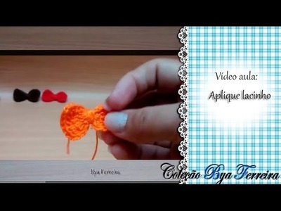 Aplique de lacinho