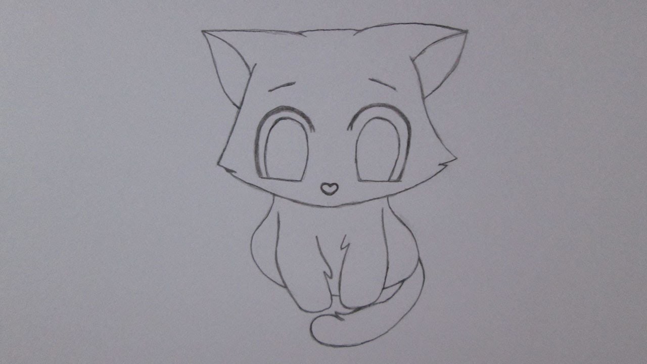 Como desenhar um gatinho