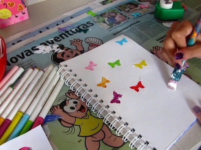 DIY:Customize seu caderno