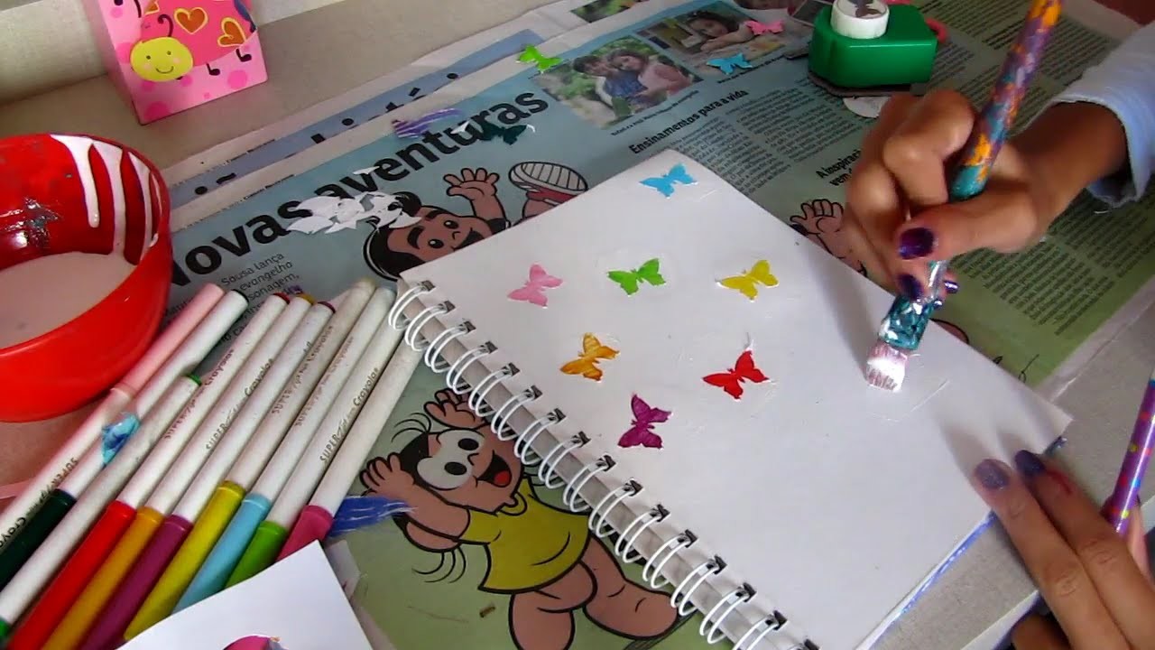 DIY:Customize seu caderno
