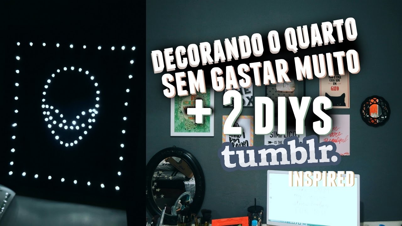 IDEIAS FÁCEIS E BARATAS PARA REDECORAR SEU QUARTO