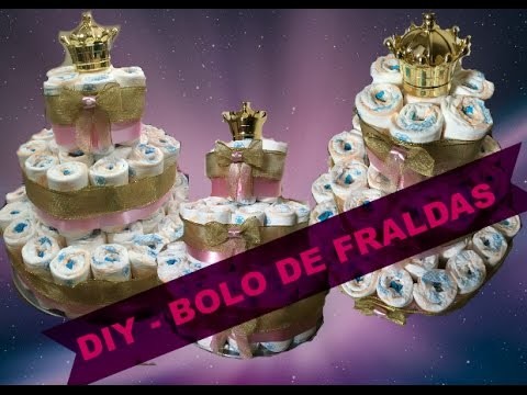 #06 - DIY Bolo de Fraldas