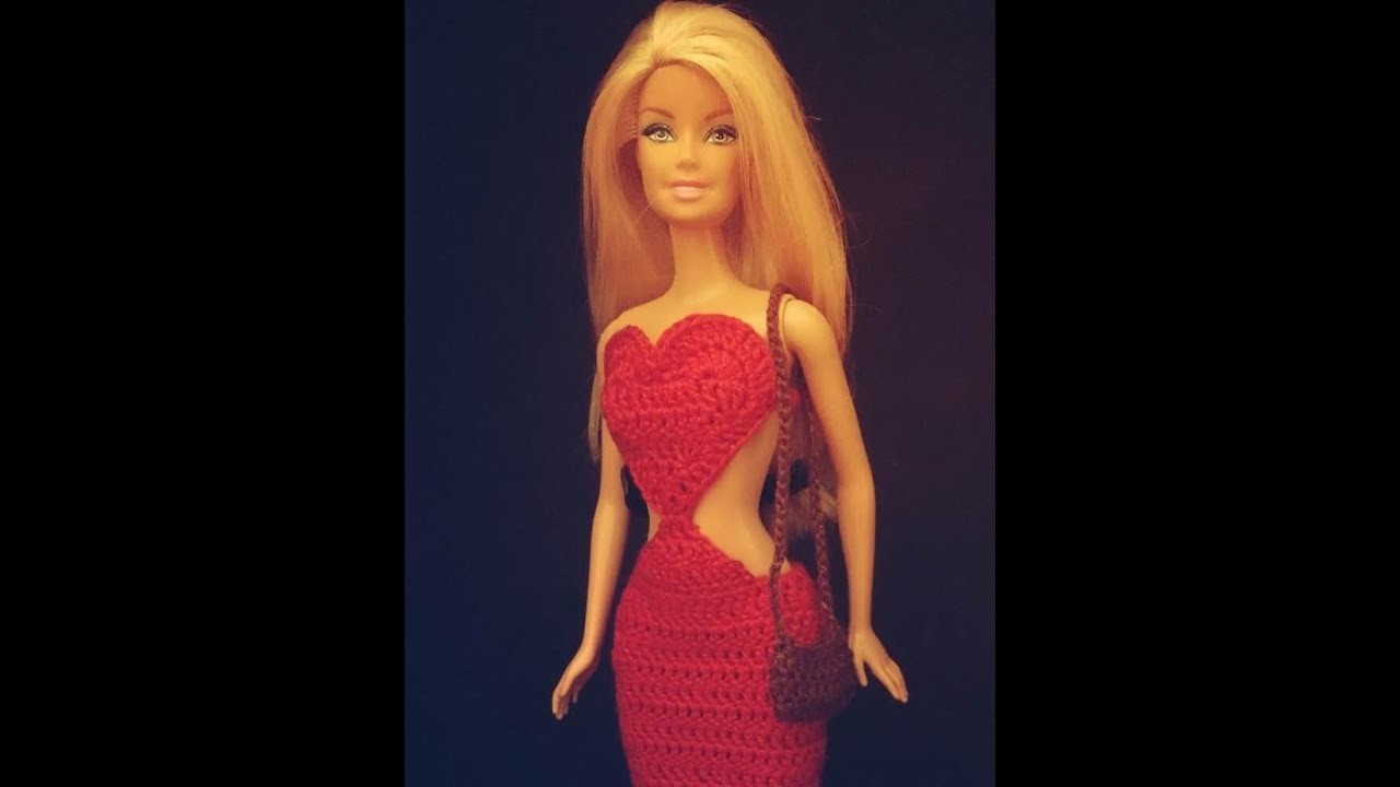 Bolsinha com franja para Barbie.croche - LiiArt
