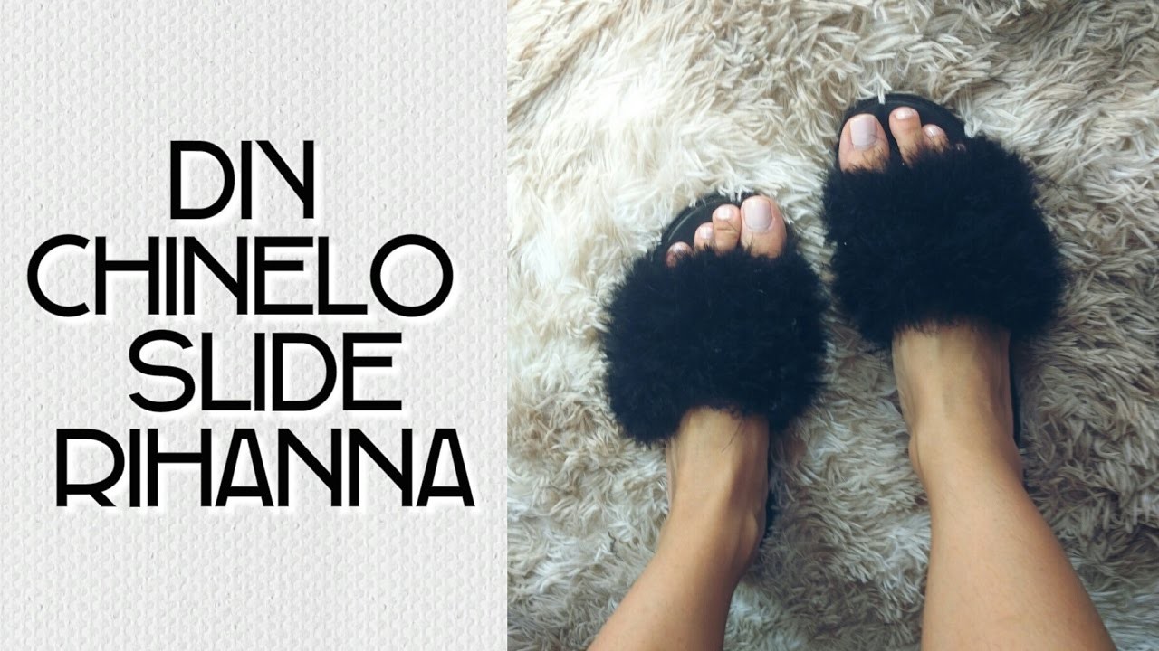 Chinelo slide felpudo Clearance
