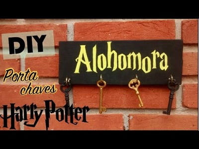 DIY HARRY POTTER | PORTA CHAVES