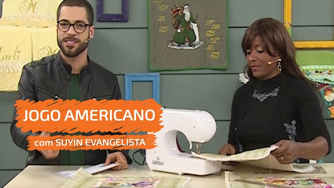 Jogo Americano com Suyin Evangelista | Vitrine do Artesanato na TV