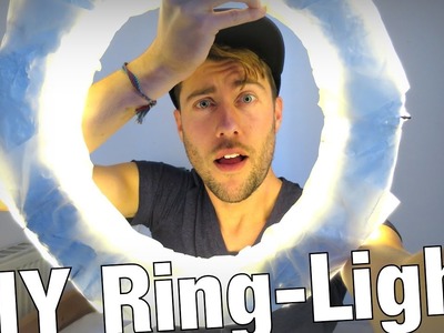 Montando um "RING LIGHT" caseiro | DIY | Luz pra videos e fotos | Facil e barato