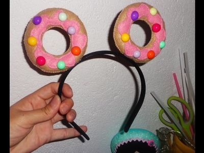 TIARA ROSQUINHA em feltro ( Mily Ateliê)