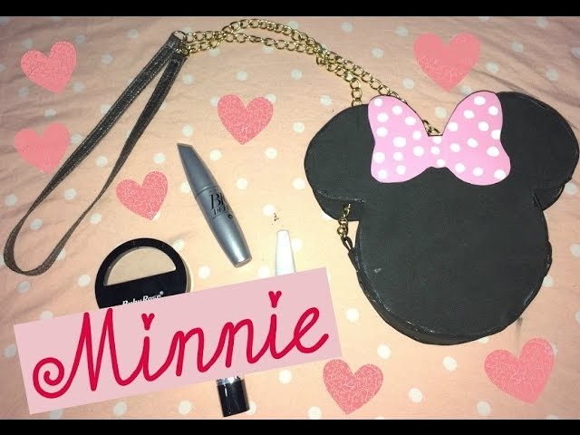 DIY : Bolsa da Minnie de EVA   #MinnieMouse
