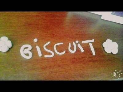 DIY- Como fazer massa de Biscuit Friaa