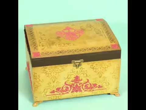 DIY: Faça você mesmo - Baú esponjado com textura