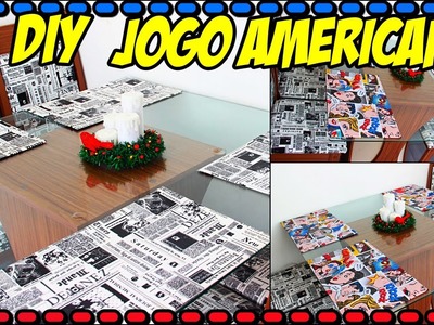 DiY:Jogo Americano SUPER BARATO- Mesa Posta |Tatiane Xavier