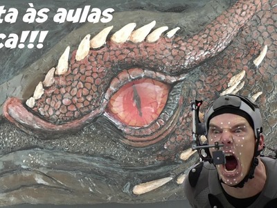 DIY: Tema Hobbit - Especial volta às aulas: Capa de caderno com o Smaug!