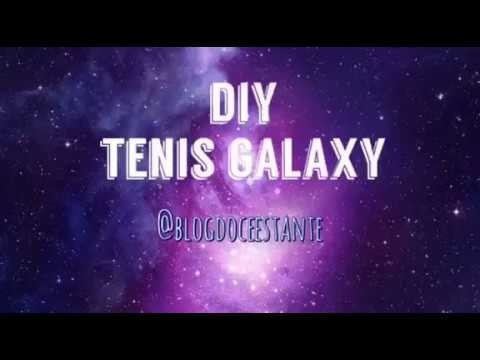 DIY - Tênis Galaxy