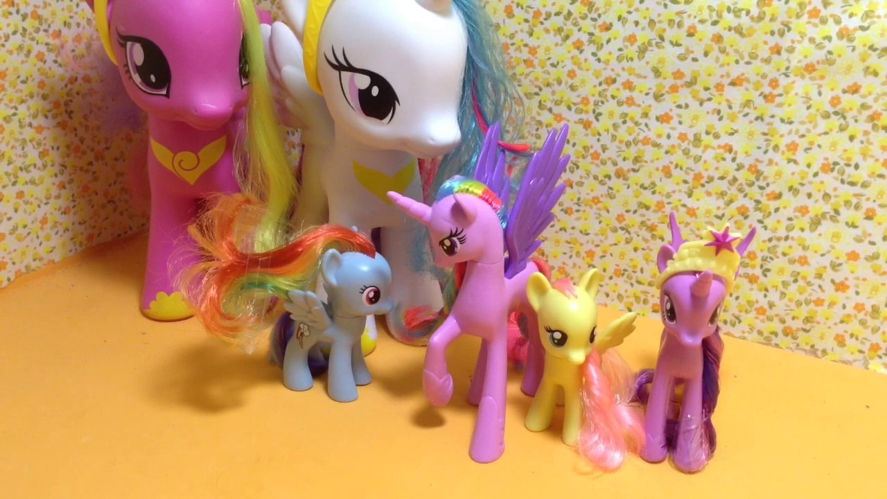 Review e Unboxing : Rainbow Dash, Twiligth Sparkle, Fluttershy, Pinkie Pie, Gold Lily e Starling