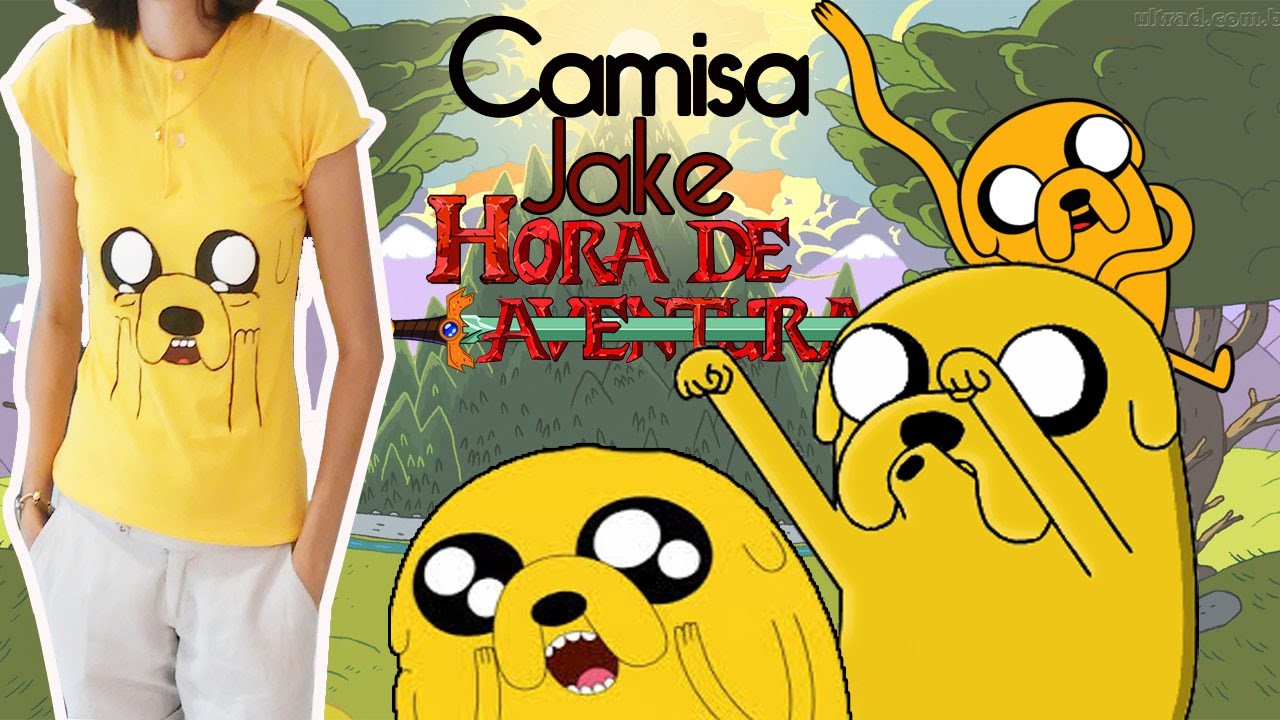 DIY - Camisa Jake Hora de Aventura - Pinte a Sua - Bordando TV