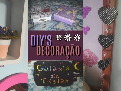 DIY: Dicas e Diys de Decoração | Galáxia de Ideias