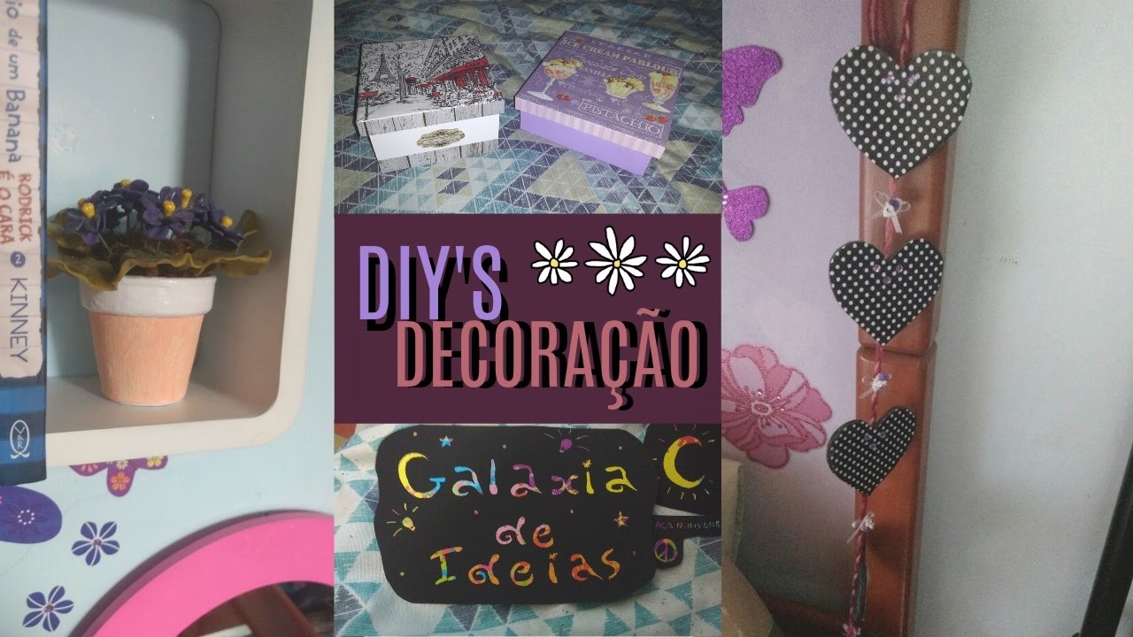 DIY: Dicas e Diys de Decoração | Galáxia de Ideias