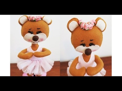 Feltro: Ursa Bailarina