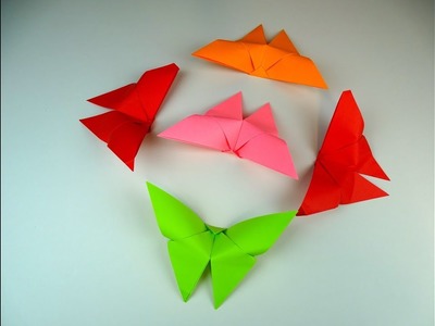 Como fazer uma borboleta origami