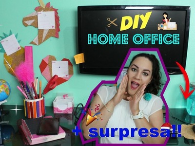 DIY: 3 Idéias de decoração para escrivaninha #2 + SURPRESA! ♥