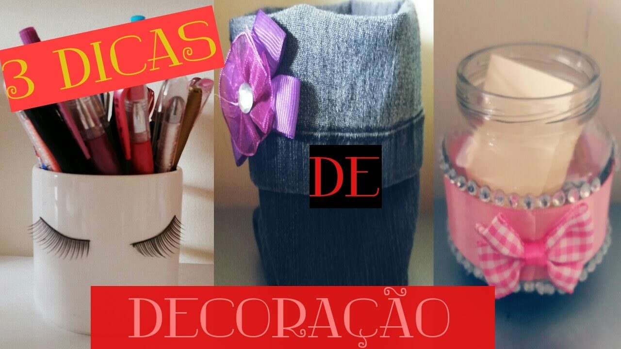 DIY:3DICAS de decoração para HomeOffice(Part.1)