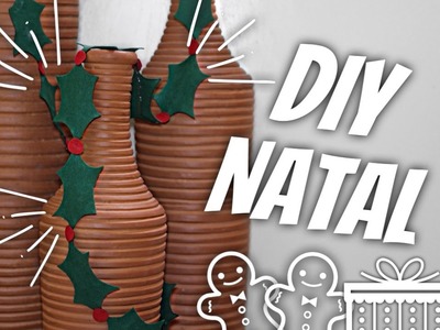 DIY - DECORAÇÃO DE NATAL -FÁCIL E BARATA